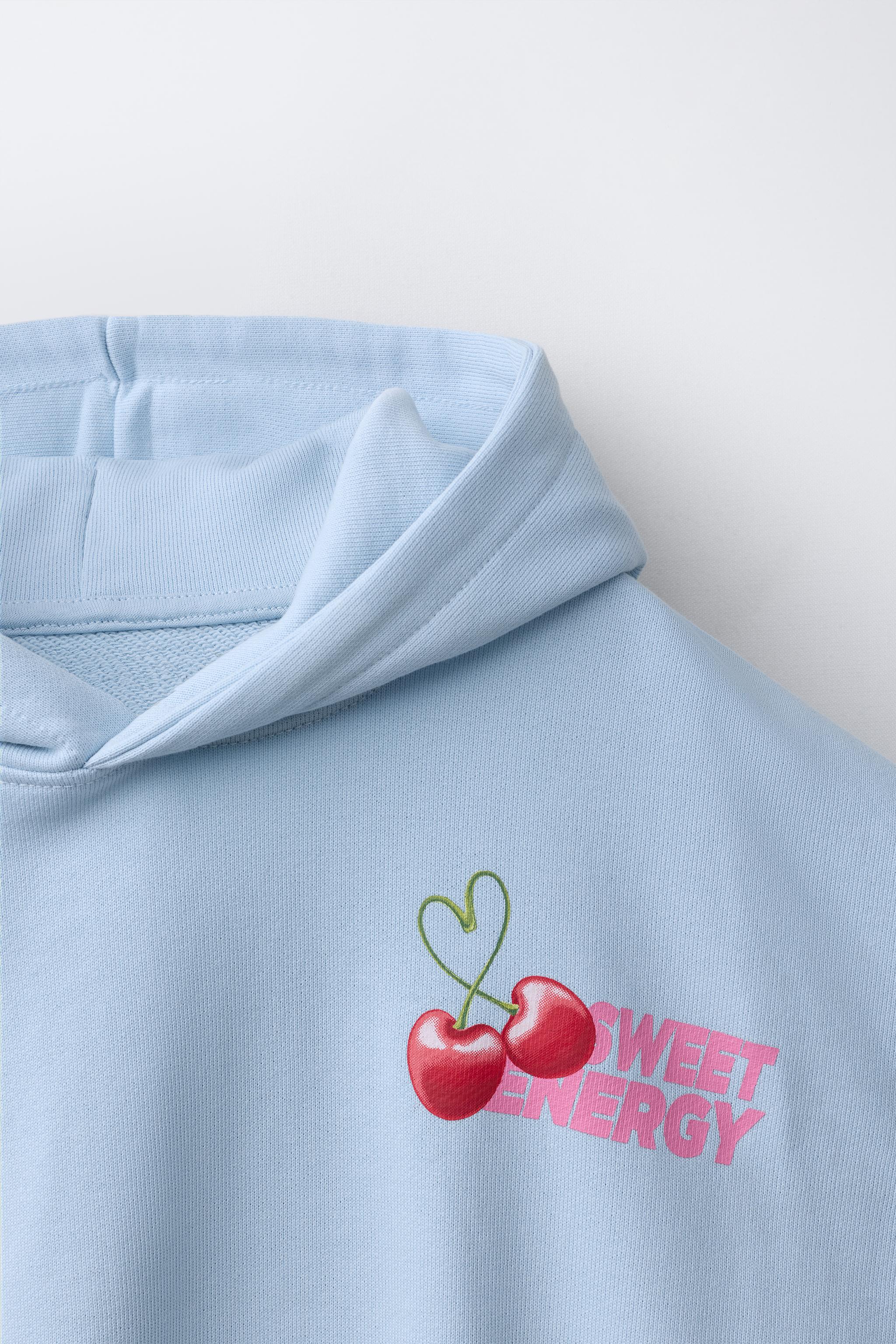 FRUIT PRINT HOODIE